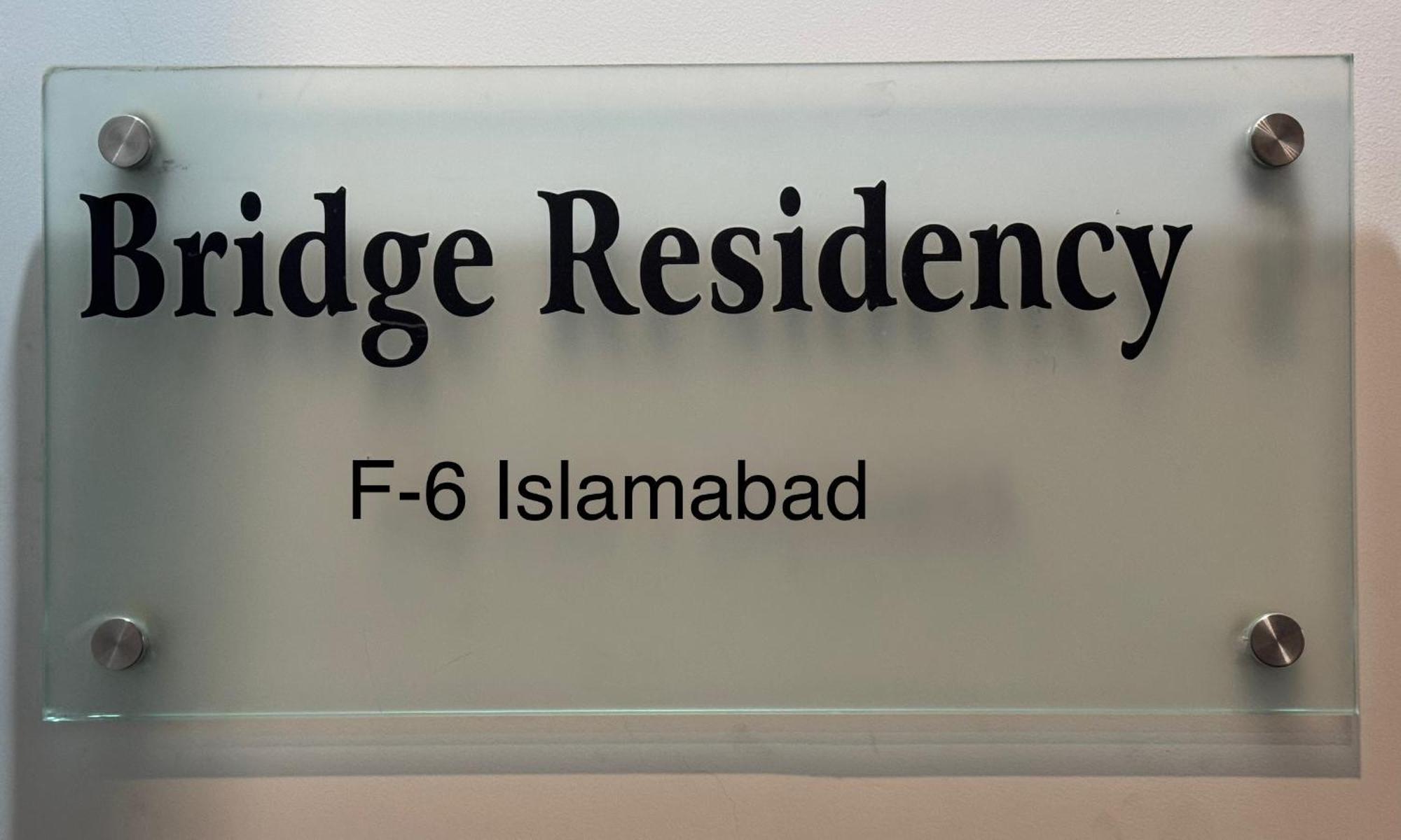 Bridge Residency-1, Sector F-6 اسلام اباد المظهر الخارجي الصورة